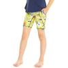 imageMatchable Mother or Daguhter Hawaiian Activewear Set in Garden Poppy YellowGirl Bike Shorts in Garden Poppy Yellow