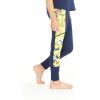 imageMatchable Mother or Daguhter Hawaiian Activewear Set in Garden Poppy YellowGirl Legging in Side Garden Poppy Yellow