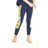 imageMatchable Mother or Daguhter Hawaiian Activewear Set in Garden Poppy YellowGirl Legging in Side Garden Poppy Yellow