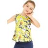 imageMatchable Mother or Daguhter Hawaiian Activewear Set in Garden Poppy YellowGirl Tank Top in Garden Poppy Yellow