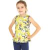 imageMatchable Mother or Daguhter Hawaiian Activewear Set in Garden Poppy YellowGirl Tank Top in Garden Poppy Yellow