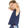imageMatchable Mother or Daguhter Hawaiian Activewear Set in Garden Poppy YellowGirl Tank Top in Solid Navy