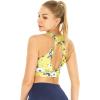 imageMatchable Mother or Daguhter Hawaiian Activewear Set in Garden Poppy YellowWomen Bra Top in Garden Poppy Yellow