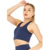 imageMatchable Mother or Daguhter Hawaiian Activewear Set in Garden Poppy YellowWomen Bra Top in Solid Navy