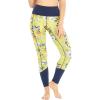 imageMatchable Mother or Daguhter Hawaiian Activewear Set in Garden Poppy YellowWomen Legging in Garden Poppy Yellow