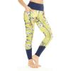 imageMatchable Mother or Daguhter Hawaiian Activewear Set in Garden Poppy YellowWomen Legging in Garden Poppy Yellow