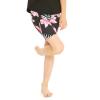 imageMatchable Mother or Daguhter Hawaiian Activewear Set in Lotus and Orchid BlackGirl Bike Shorts in Lotus and Orchid Black