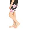 imageMatchable Mother or Daguhter Hawaiian Activewear Set in Lotus and Orchid BlackGirl Bike Shorts in Lotus and Orchid Black
