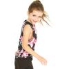 imageMatchable Mother or Daguhter Hawaiian Activewear Set in Lotus and Orchid BlackGirl Tank Top in Lotus and Orchid Black