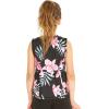 imageMatchable Mother or Daguhter Hawaiian Activewear Set in Lotus and Orchid BlackGirl Tank Top in Lotus and Orchid Black