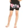 imageMatchable Mother or Daguhter Hawaiian Activewear Set in Lotus and Orchid BlackGirl Tennis Shorts in Lotus and Orchid Black