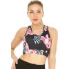 imageMatchable Mother or Daguhter Hawaiian Activewear Set in Lotus and Orchid BlackWomen Bra Top in Lotus and Orchid Black