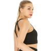 imageMatchable Mother or Daguhter Hawaiian Activewear Set in Lotus and Orchid BlackWomen Bra Top in Solid Black