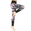 imageMatchable Mother or Daguhter Hawaiian Activewear Set in Lotus and Orchid BlackWomen Legging in Lotus and Orchid Black
