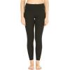 imageMatchable Mother or Daguhter Hawaiian Activewear Set in Lotus and Orchid BlackWomen Legging in Solid Black