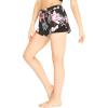 imageMatchable Mother or Daguhter Hawaiian Activewear Set in Lotus and Orchid BlackWomen Shorts in Lotus and Orchid Black