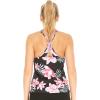 imageMatchable Mother or Daguhter Hawaiian Activewear Set in Lotus and Orchid BlackWomen Tank Top in Lotus and Orchid Black