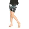 imageMatchable Mother or Daguhter Hawaiian Activewear Set in Wispy Cereus BlackGirl Bike Shorts in Wispy Cereus Black