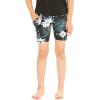 imageMatchable Mother or Daguhter Hawaiian Activewear Set in Wispy Cereus BlackGirl Bike Shorts in Wispy Cereus Black