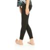 imageMatchable Mother or Daguhter Hawaiian Activewear Set in Wispy Cereus BlackGirl Legging in Solid Black