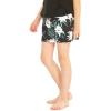 imageMatchable Mother or Daguhter Hawaiian Activewear Set in Wispy Cereus BlackGirl Skorts in Wispy Cereus Black