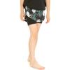 imageMatchable Mother or Daguhter Hawaiian Activewear Set in Wispy Cereus BlackGirl Tennis Shorts in Wispy Cereus Black