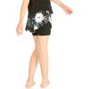 imageMatchable Mother or Daguhter Hawaiian Activewear Set in Wispy Cereus BlackGirl Tennis Shorts in Wispy Cereus Black