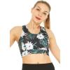 imageMatchable Mother or Daguhter Hawaiian Activewear Set in Wispy Cereus BlackWomen Bra Top in Wispy Cereus Black