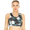 imageMatchable Mother or Daguhter Hawaiian Activewear Set in Wispy Cereus BlackWomen Bra Top in Wispy Cereus Black