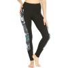 imageMatchable Mother or Daguhter Hawaiian Activewear Set in Wispy Cereus BlackWomen Legging in Side Wispy Cereus Black