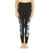 imageMatchable Mother or Daguhter Hawaiian Activewear Set in Wispy Cereus BlackWomen Legging in Side Wispy Cereus Black