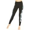 imageMatchable Mother or Daguhter Hawaiian Activewear Set in Wispy Cereus BlackWomen Legging in Side Wispy Cereus Black