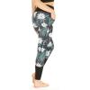 imageMatchable Mother or Daguhter Hawaiian Activewear Set in Wispy Cereus BlackWomen Legging in Wispy Cereus Black