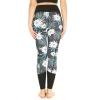 imageMatchable Mother or Daguhter Hawaiian Activewear Set in Wispy Cereus BlackWomen Legging in Wispy Cereus Black