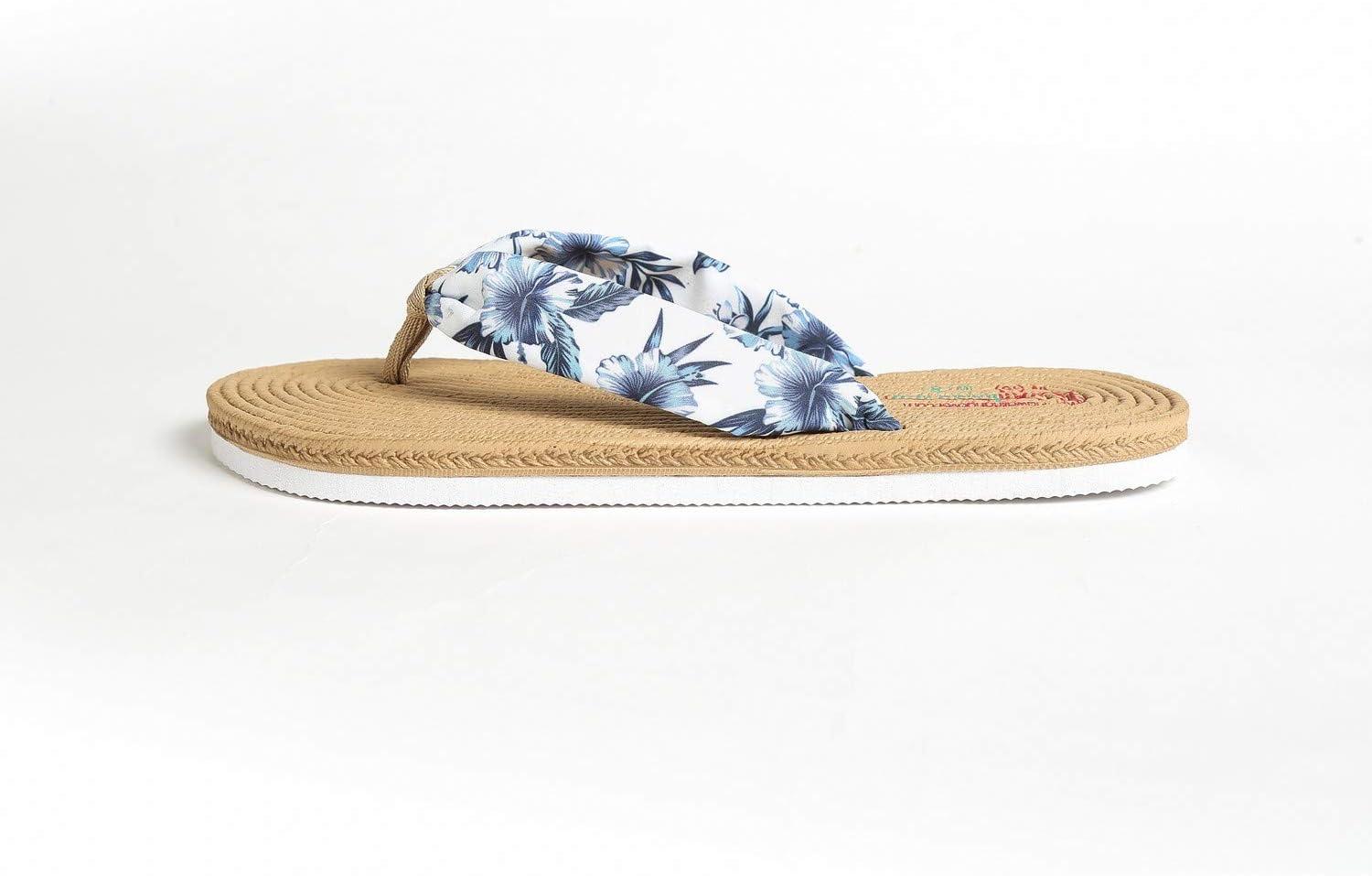 imageHawaii Hangover Unisex Flip Flop with Fabric in BloomWomen  Day Dream Bloom