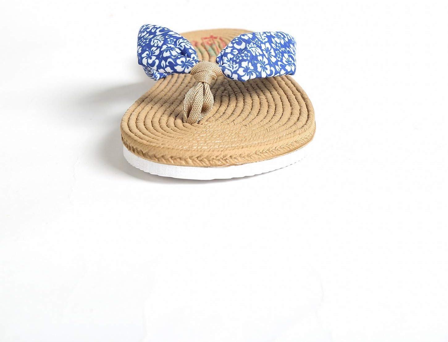 imageHawaii Hangover Unisex Flip Flop with Fabric in Classic HibiscusMen  Hibiscus Blue