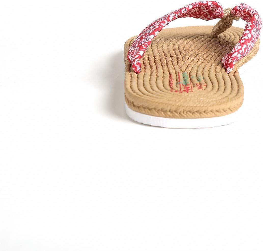 imageHawaii Hangover Unisex Flip Flop with Fabric in Classic HibiscusMen  Hibiscus Red