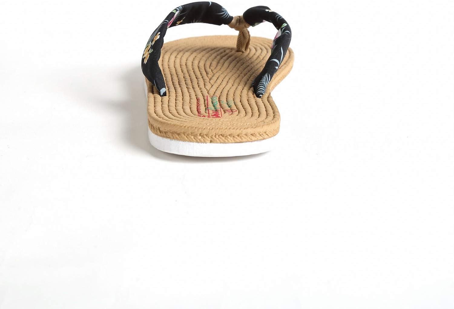 imageHawaii Hangover Unisex Flip Flop with Fabric in HibiscusMen  Hibiscus Black