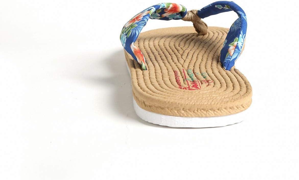 imageHawaii Hangover Unisex Flip Flop with Fabric in HibiscusMen  Hibiscus Blue