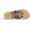 imageHawaii Hangover Unisex Flip Flop with Fabric in BloomMen  Midnight Bloom