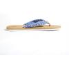 imageHawaii Hangover Unisex Flip Flop with Fabric in Classic HibiscusMen  Hibiscus Blue