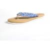 imageHawaii Hangover Unisex Flip Flop with Fabric in Classic HibiscusMen  Hibiscus Blue