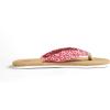 imageHawaii Hangover Unisex Flip Flop with Fabric in Classic HibiscusMen  Hibiscus Red