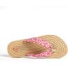 imageHawaii Hangover Unisex Flip Flop with Fabric in Classic HibiscusMen  Hibiscus Red