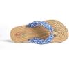 imageHawaii Hangover Unisex Flip Flop with Fabric in Classic HibiscusWomen  Hibiscus Blue