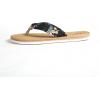 imageHawaii Hangover Unisex Flip Flop with Fabric in HibiscusMen  Hibiscus Black
