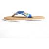 imageHawaii Hangover Unisex Flip Flop with Fabric in HibiscusMen  Hibiscus Blue