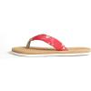 imageHawaii Hangover Unisex Flip Flop with Fabric in HibiscusMen  Hibiscus Red