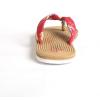 imageHawaii Hangover Unisex Flip Flop with Fabric in HibiscusMen  Hibiscus Red