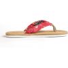 imageHawaii Hangover Unisex Flip Flop with Fabric in HibiscusWomen  Hibiscus Red
